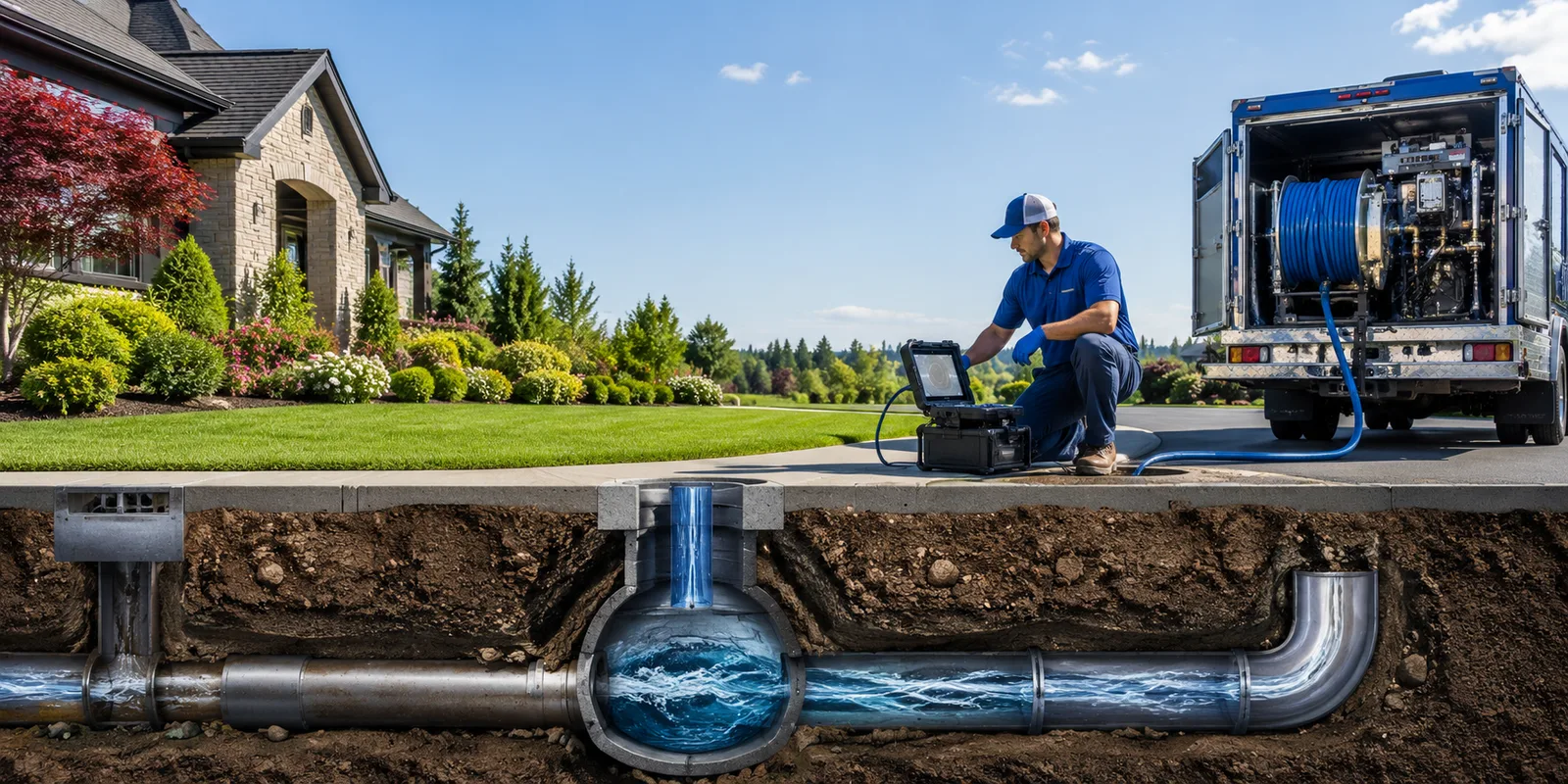 Drainage restoration information for Columbus, NJ